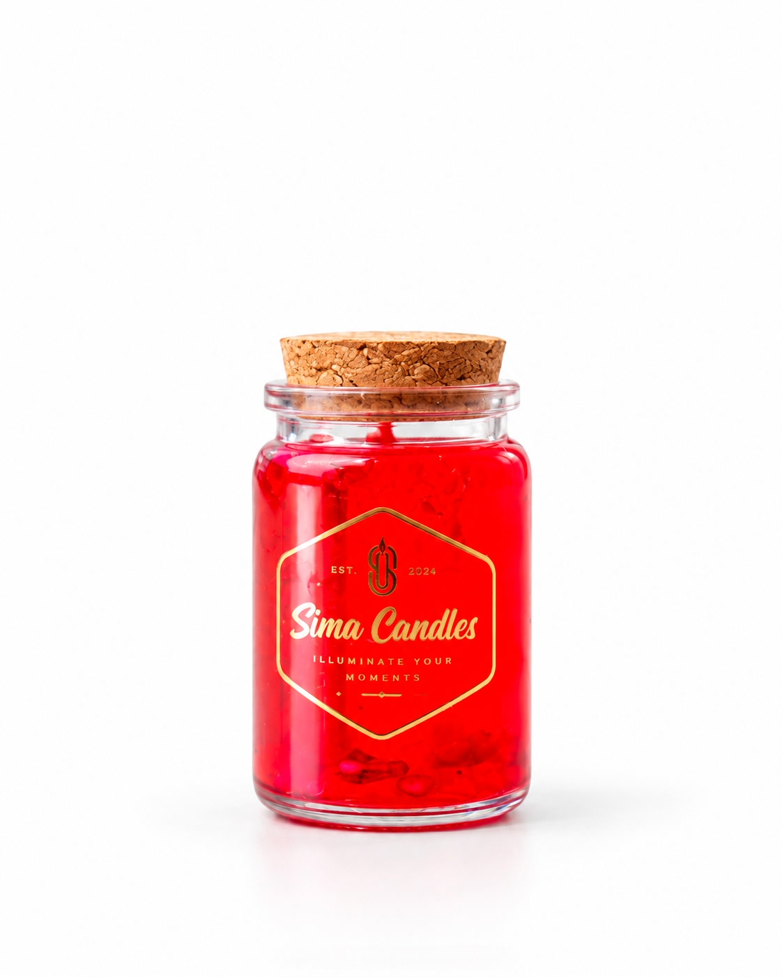 Rose Scented Candle(small jar)