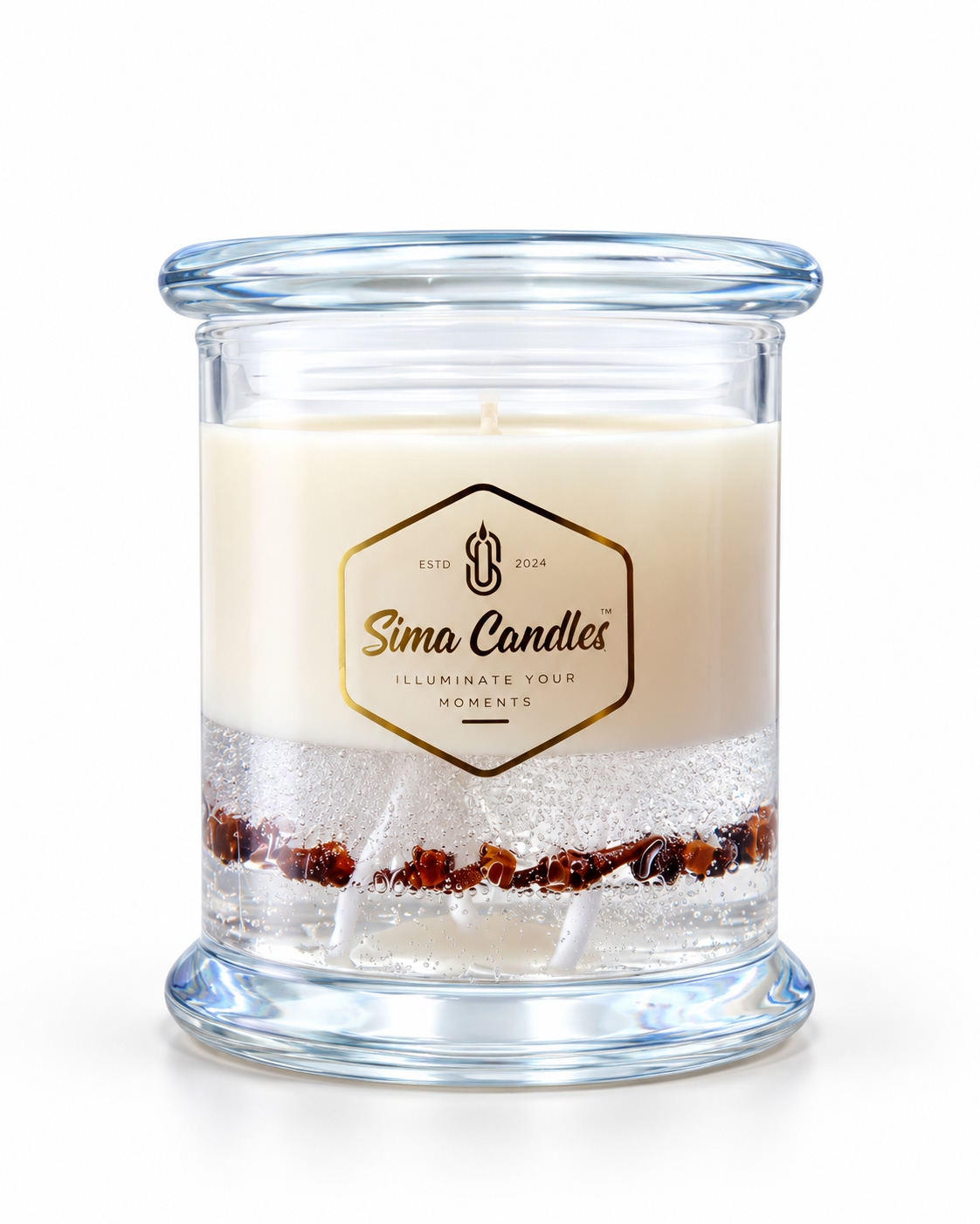 Clove scented candle