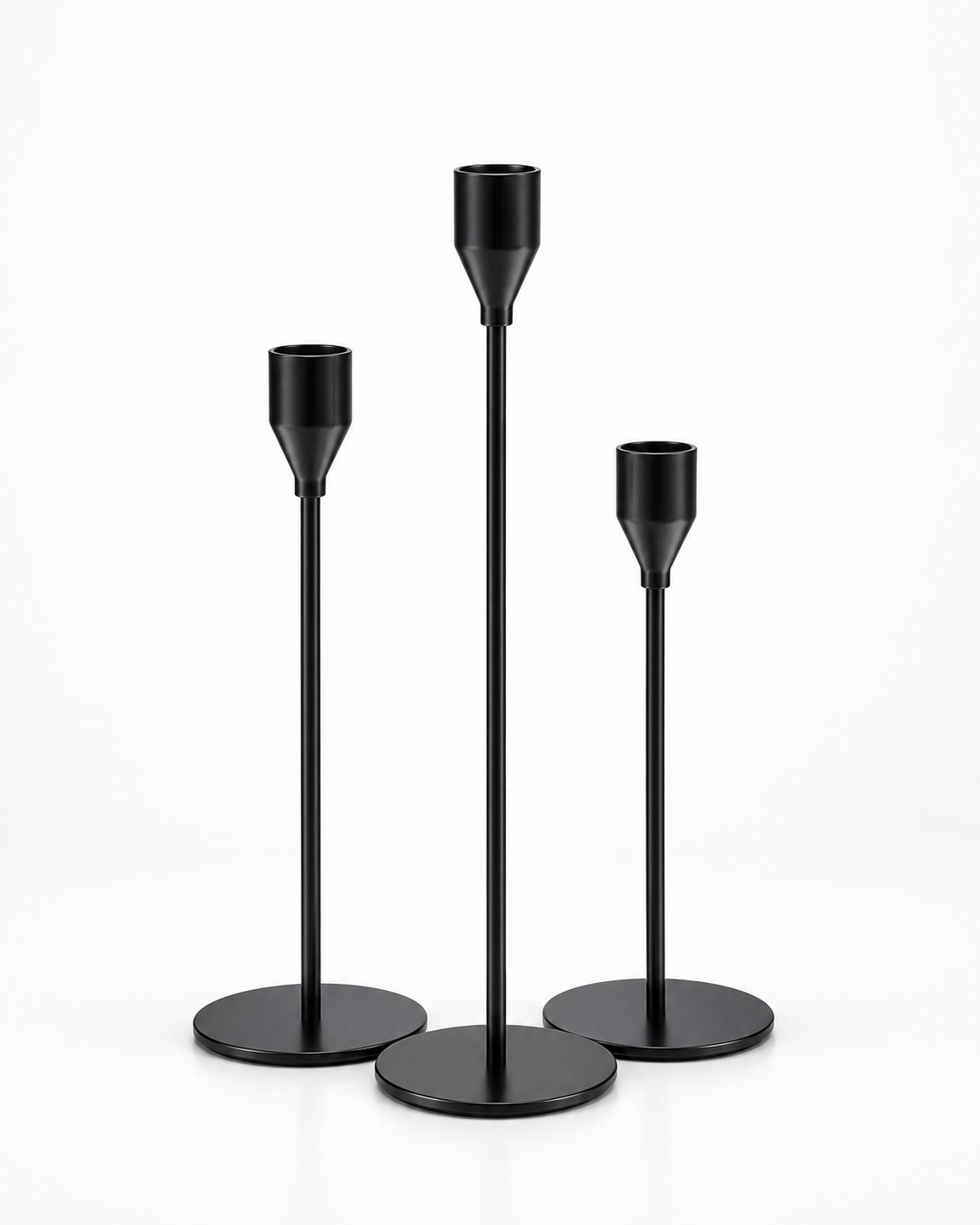 Black Candle Holder